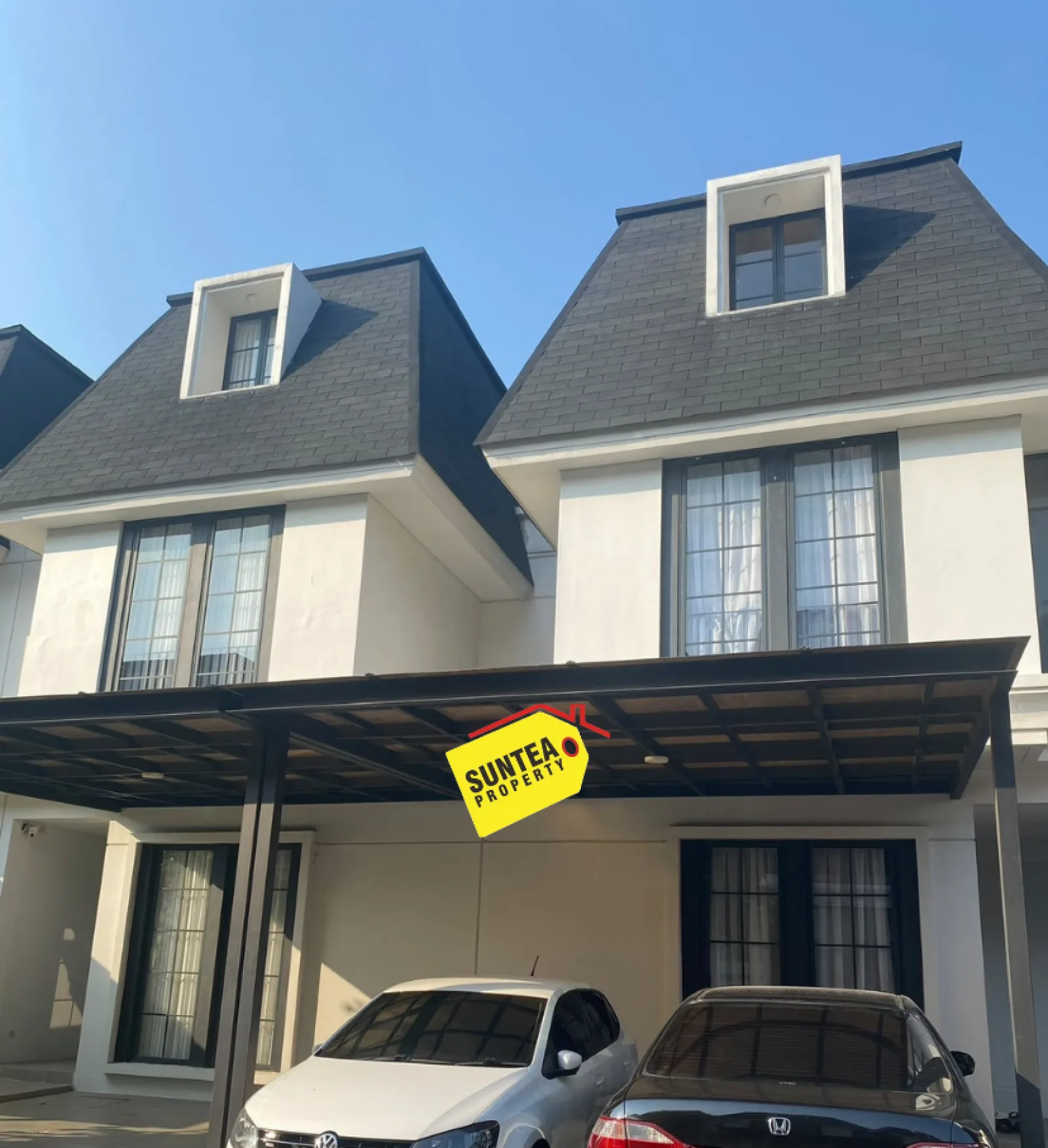 Rumah Dijual di Citra Garden Bintaro, 2 Lantai dengan Carport 2 Mobil dan SHM